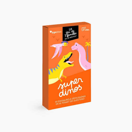 7 FAMILLES - SUPER DINOS - MINUS EDITIONS