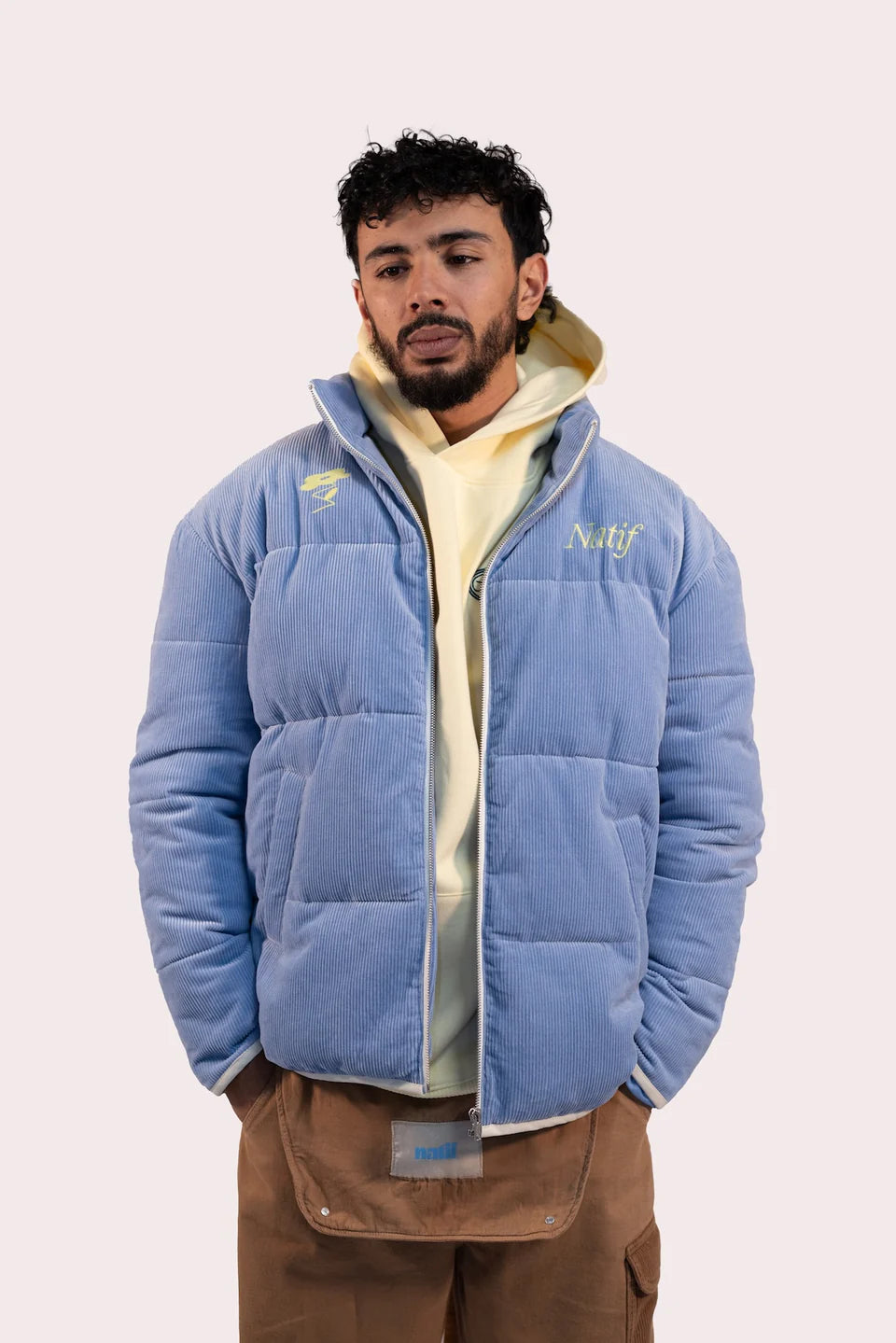 DOUDOUNE UNISEXE COURTE CHILL FLOWER - NATIF