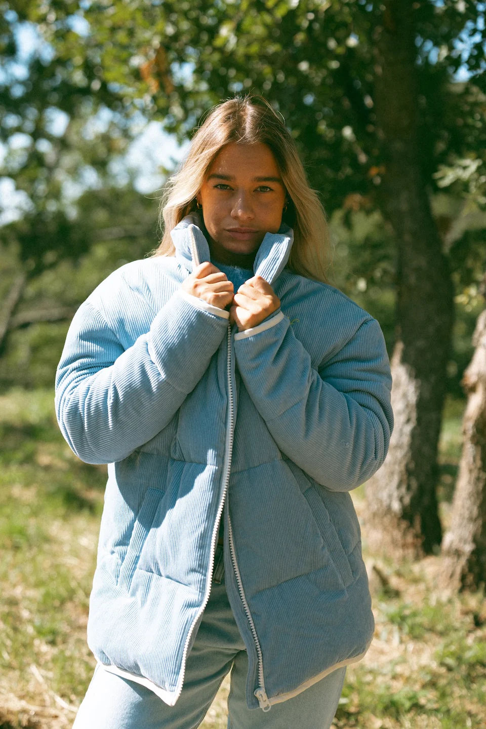 DOUDOUNE UNISEXE COURTE CHILL FLOWER - NATIF