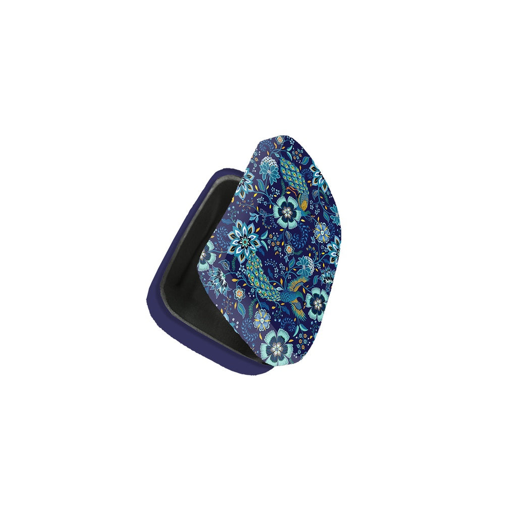 MINI ETUI PAONS BLEUS  - CARTES D'ART