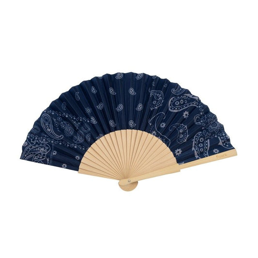 EVENTAIL " BANDANA BLEU  "  - FISURA
