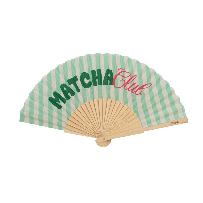 EVENTAIL " MATCHA CLUB  "  - FISURA