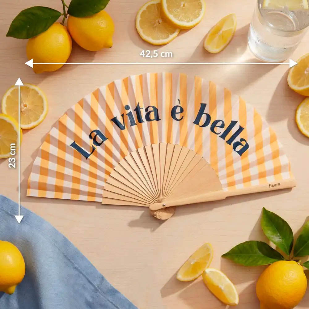 EVENTAIL " LA VITA E BELLA  "  - FISURA