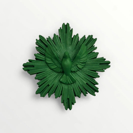 EX-VOTO ENVOLE-MOI VERT JUNGLE - J'AI VU LA VIERGE