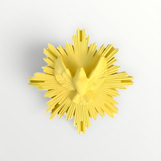 EX-VOTO ENVOLE-MOI JAUNE CITRON  - J'AI VU LA VIERGE