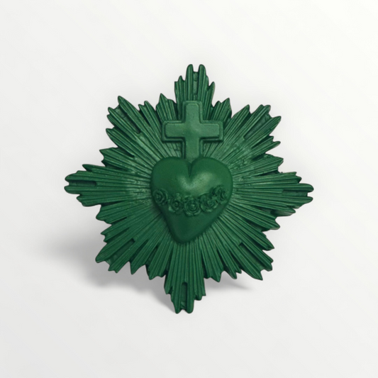 EX-VOTO COEUR SACRE VITAL JUNGLE - J'AI VU LA VIERGE