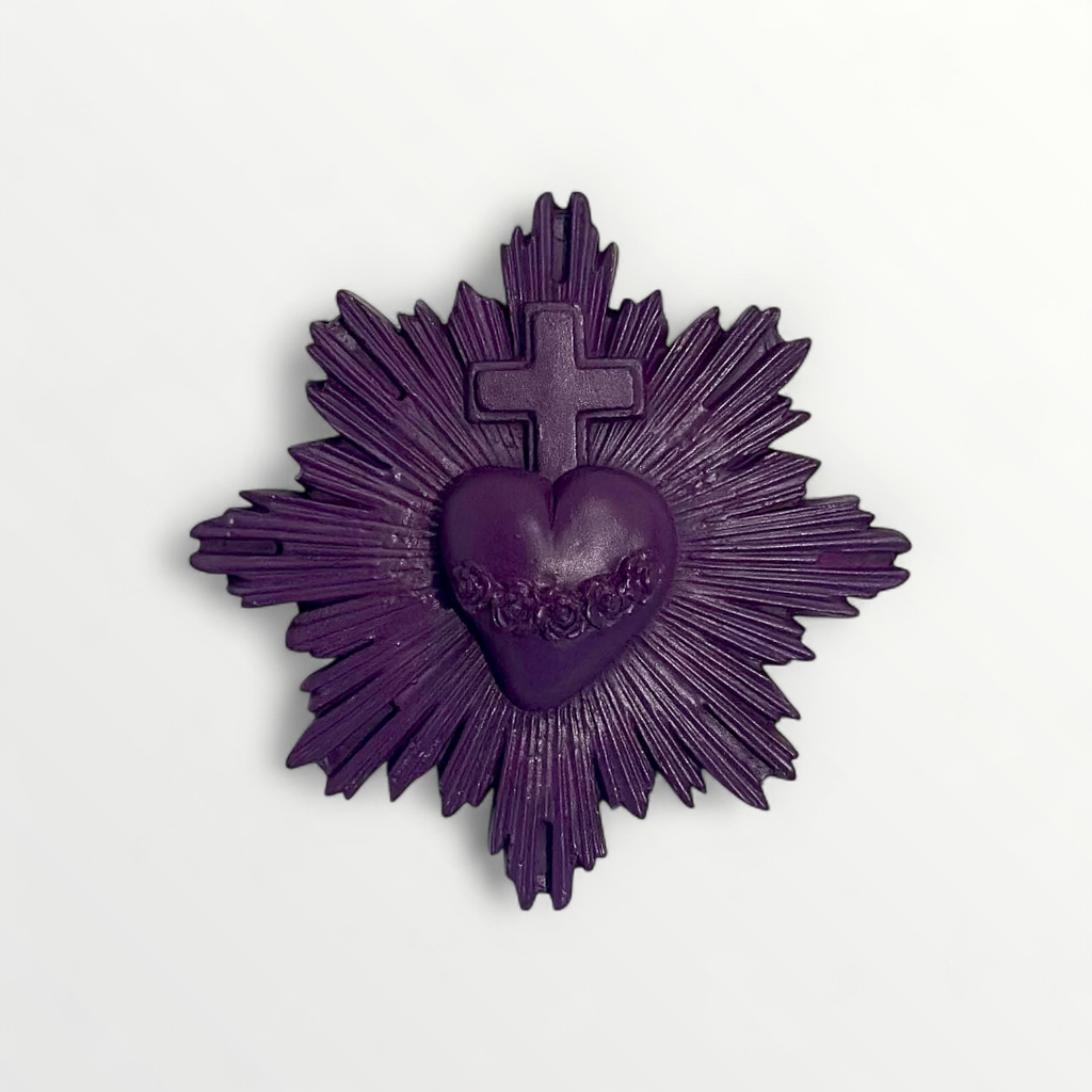 EX-VOTO COEUR SACRE VITAL MÛRE DIVINE - J'AI VU LA VIERGE