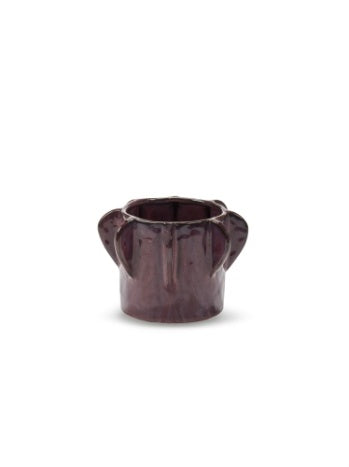 CACHE-POT MOLLY AUBERGINE by Marie Michielssen - SERAX