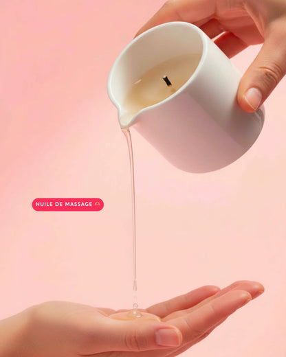 BOUGIE DE MASSAGE " EDITION ULTRA LIMITEE " MONOÏ DES ILES - MY JOLIE CANDLE