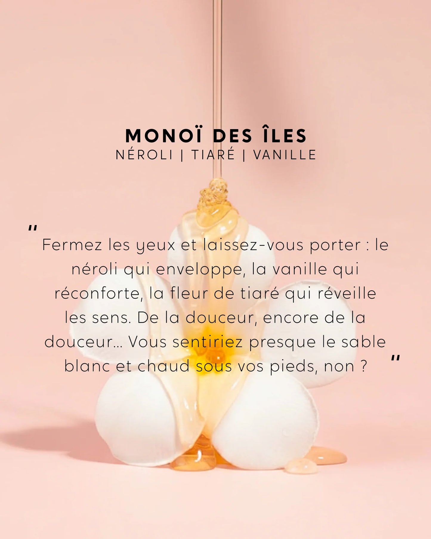 BOUGIE DE MASSAGE " EDITION ULTRA LIMITEE " MONOÏ DES ILES - MY JOLIE CANDLE