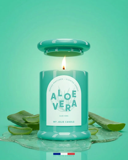 BOUGIE "TRENDY" ALOE VERA  150g - MY JOLIE CANDLE