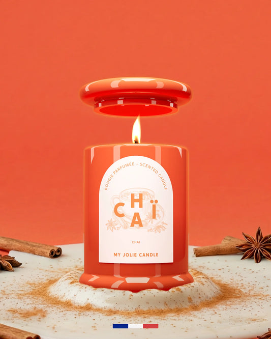 BOUGIE "TRENDY" CHAÏ 150g - MY JOLIE CANDLE