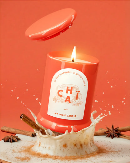 BOUGIE "TRENDY" CHAÏ 150g - MY JOLIE CANDLE