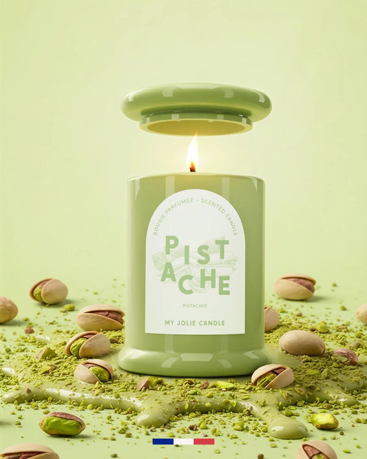 BOUGIE "TRENDY"  PISTACHE 150g - MY JOLIE CANDLE