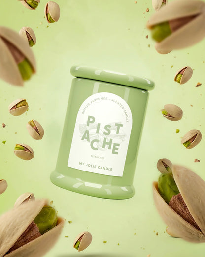 BOUGIE "TRENDY"  PISTACHE 150g - MY JOLIE CANDLE
