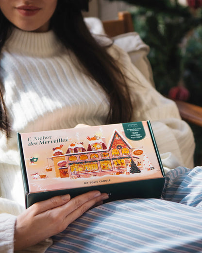 COFFRET 3 BOUGIES 75G - ATELIER DES MERVEILLES - MY JOLIE CANDLE