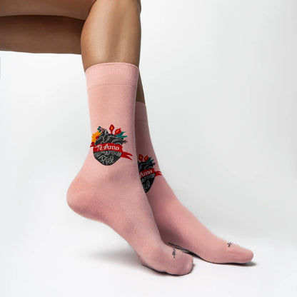 CHAUSSETTES CASUAL - FRIDA / TE AMO - JIMMY LION