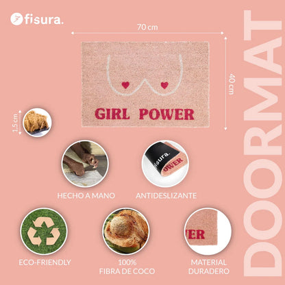 PAILLASSON " GIRL POWER " - FISURA