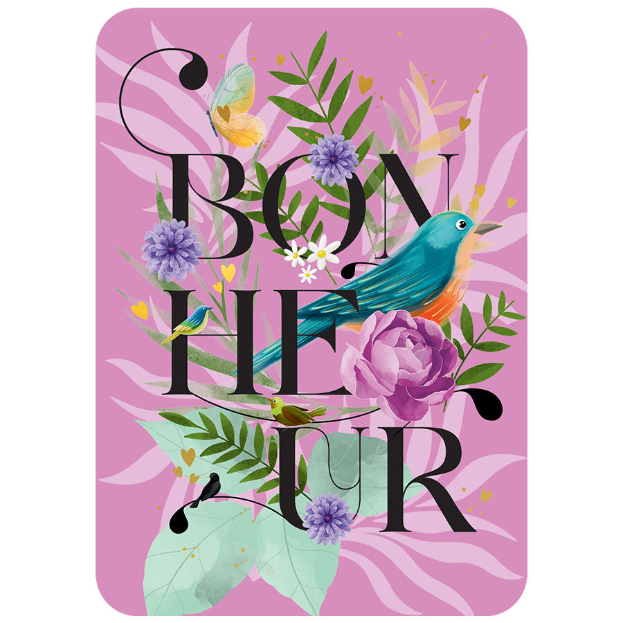 CARTE POSTALE - BONHEUR - CARTES D'ART