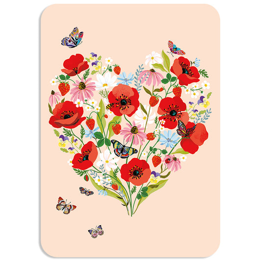CARTE POSTALE - COQUELICOEURS - CARTES D'ART