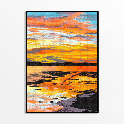 PUZZLE 1000 PIECES - GOLDEN HOUR - PIECE&LOVE