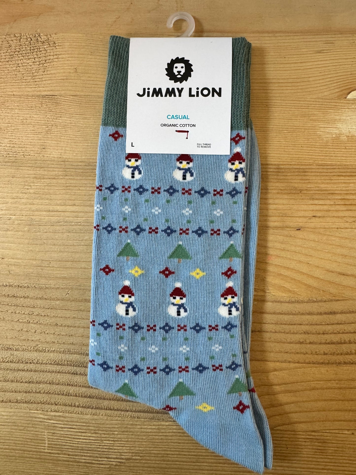 CHAUSSETTES CASUAL LET IT SNOW