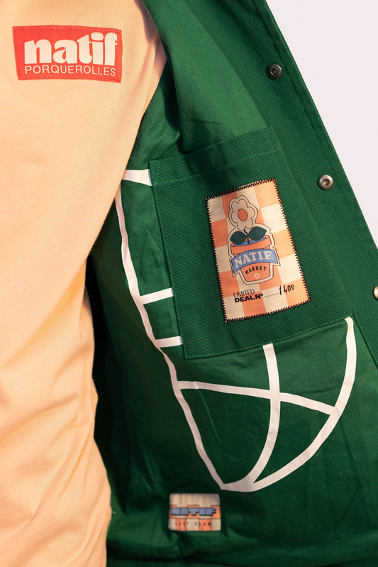 EDITION LIMITEE - COACH JACKET MARKET - GREEN BEE