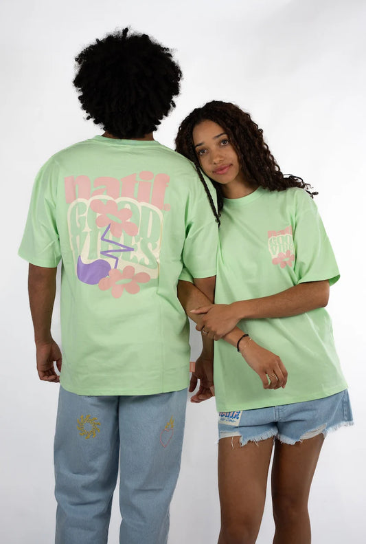 T-SHIRT UNISEXE - GOOD VIBES - NATIF