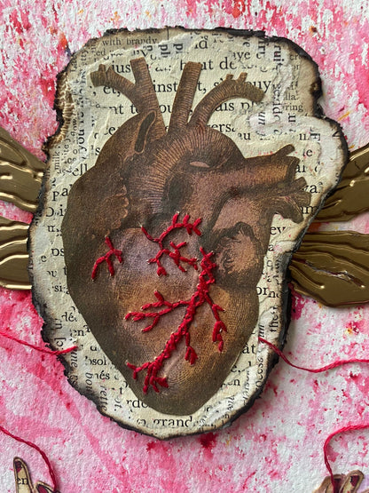 OEUVRE COEUR ET MAIN 3 - VICTORIA