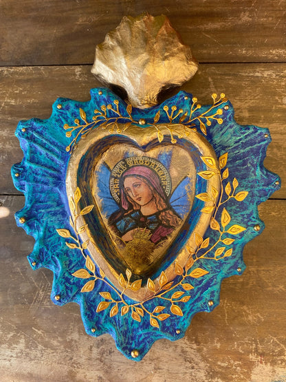 EX VOTO MARIE MADELEINE BLEU -  VICTORIA