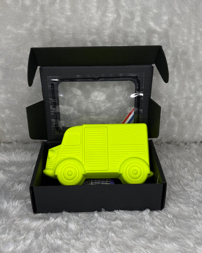 CAMION EN PLÂTRE - HY JAUNE FLUO