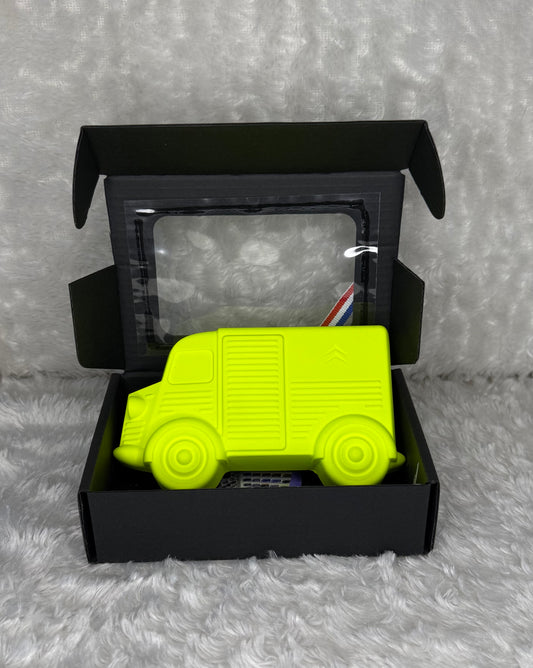 CAMION EN PLÂTRE - HY JAUNE FLUO