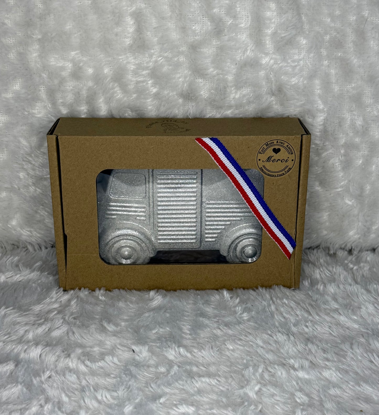 CAMION EN PLÂTRE - HY ARGENT & PAILLETTES