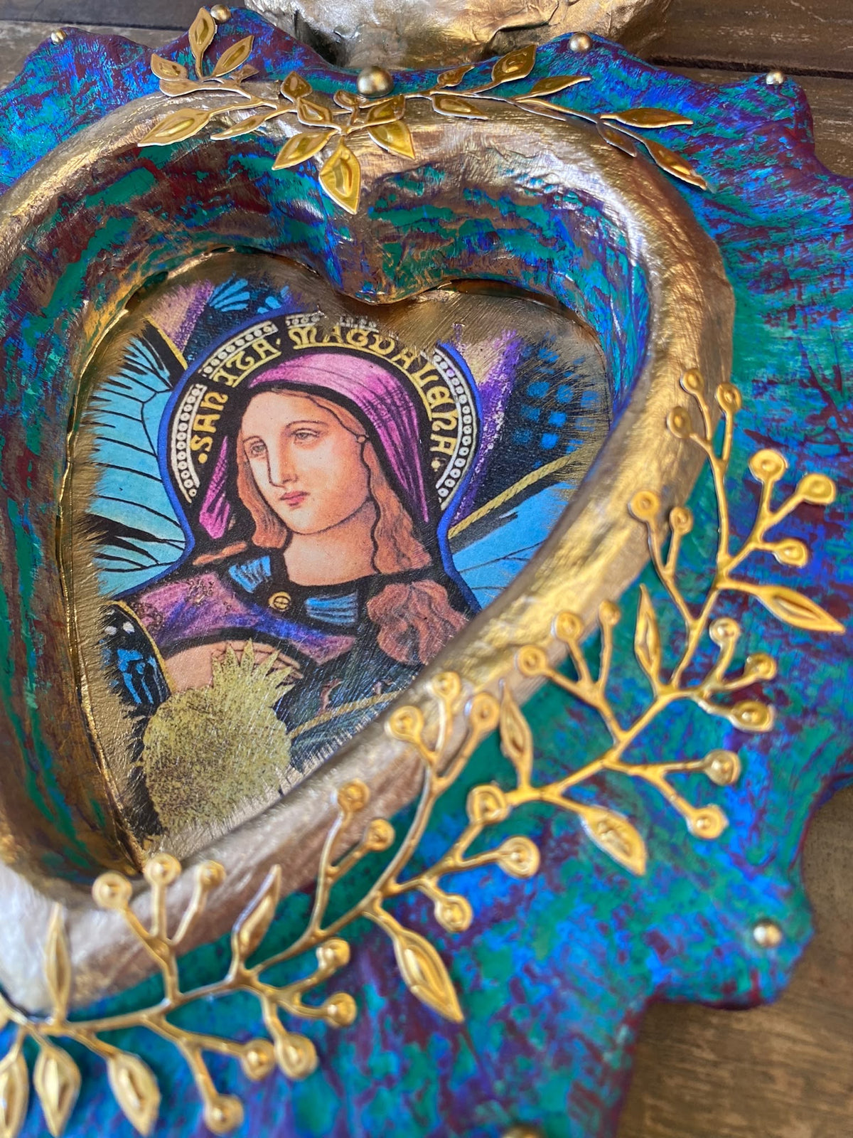 EX VOTO MARIE MADELEINE BLEU -  VICTORIA