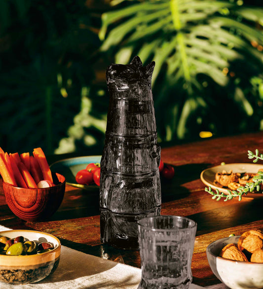 SET DE VERRES KITTY BLACK - DOIY