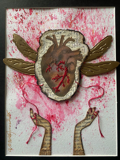OEUVRE COEUR ET MAIN 3 - VICTORIA