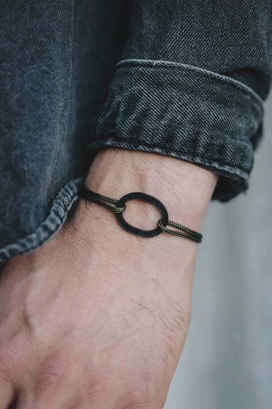 BRACELET BASTILLE CHARBON
