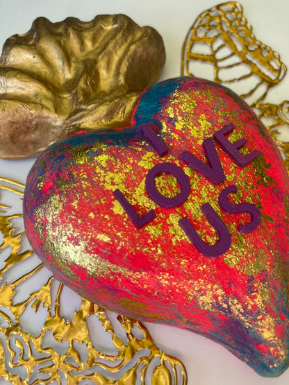 EX-VOTO AILES DE PAPILLON - I LOVE US -  VICTORIA