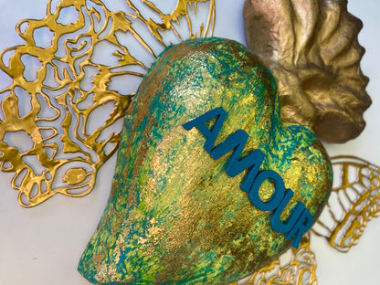 EX-VOTO AILES DE PAPILLON - AMOUR -  VICTORIA