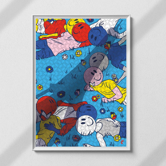 PUZZLE 1000 PIECES - DAME DE COEUR - PIECE&LOVE