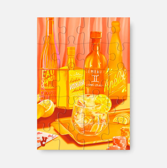 PUZZLE 20 PIECES - GEMEAUX - PIECE&LOVE