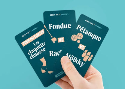 JEUX DE SOCIETE - DEBATS NULS - LA BONNE VAGUE