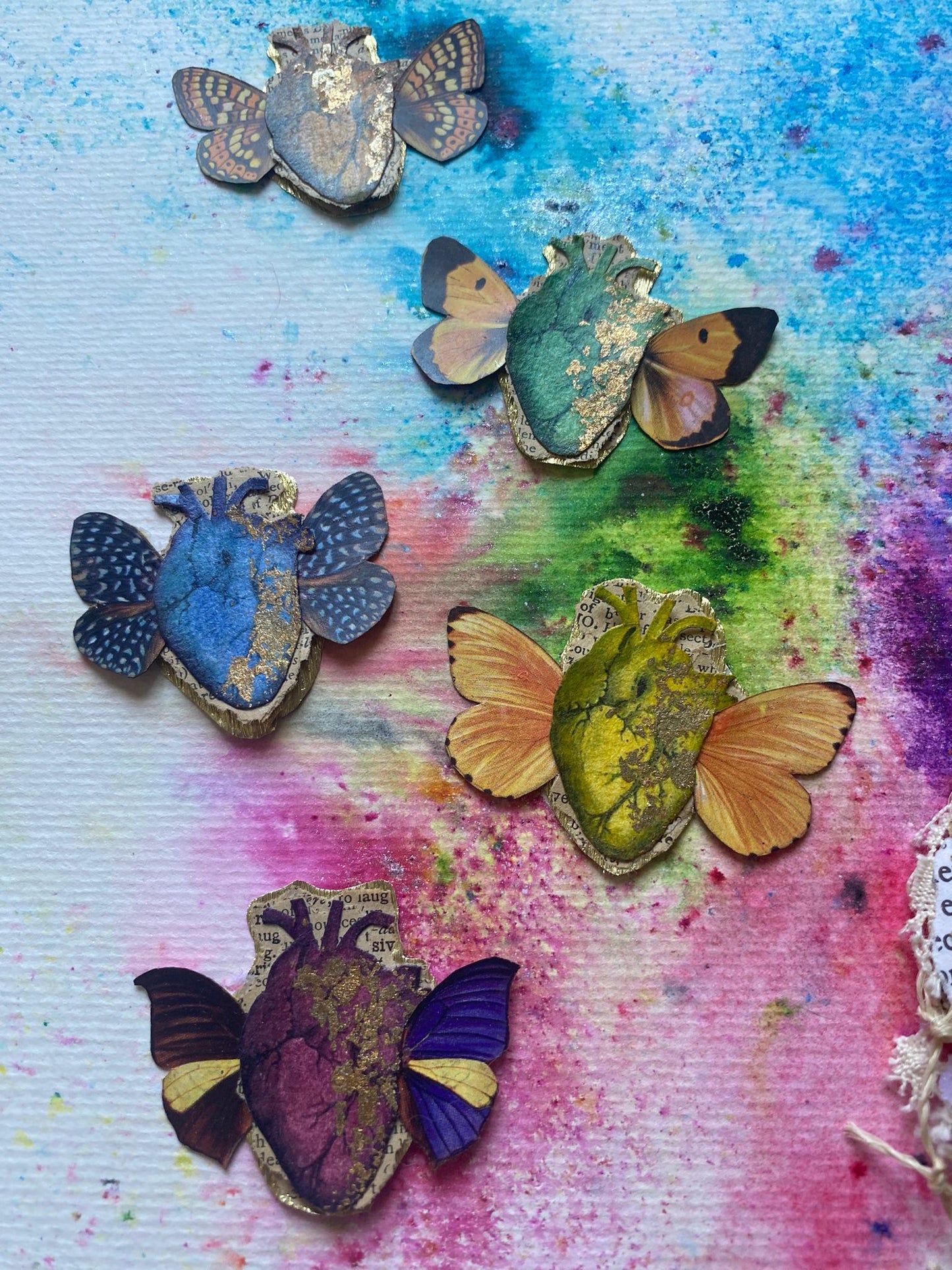 OEUVRE PHOTO 52x42cm - REINE DES COEURS BRULÉS  - VICTORIA