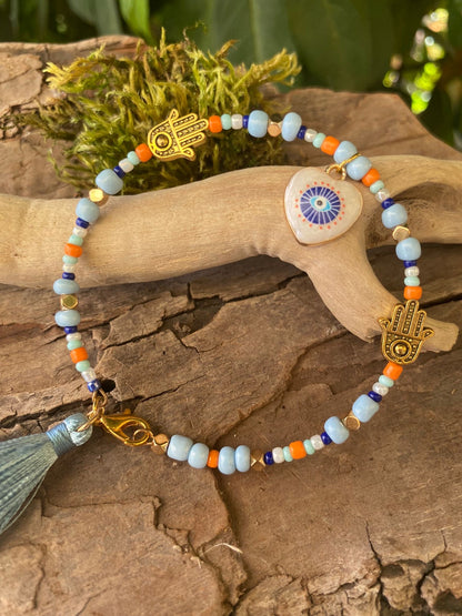 BRACELETS SIMPLES PIERRES ET PERLES - VICTORIA