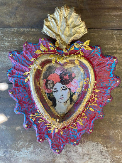EX VOTO MARIE MADELEINE ROSE & ROUGE  -  VICTORIA