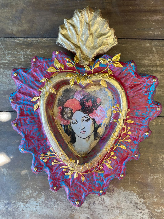 EX VOTO MARIE MADELEINE ROSE & ROUGE  -  VICTORIA