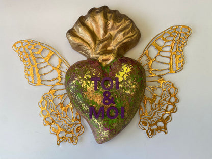 EX-VOTO AILES DE PAPILLON - TOI&MOI -  VICTORIA