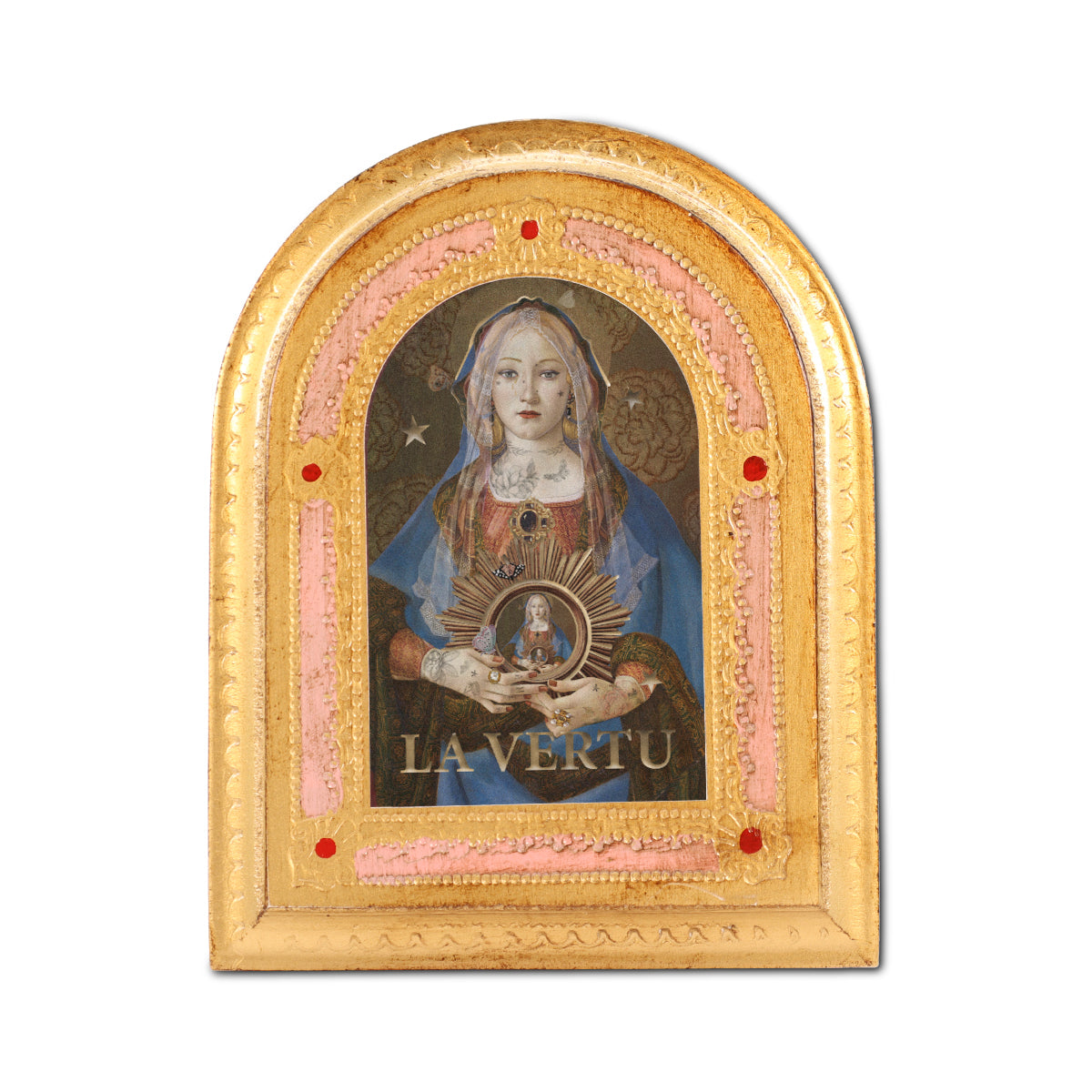 TABLETTE RELIGIEUSE 12X15cm LA VERTU - VOGLIOBENE