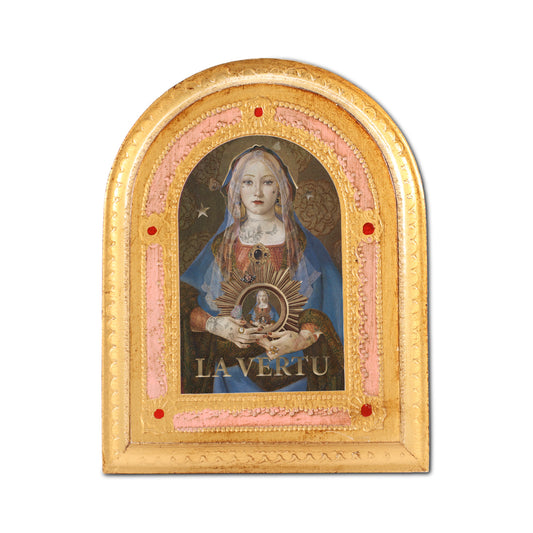 TABLETTE RELIGIEUSE 12X15cm LA VERTU - VOGLIOBENE