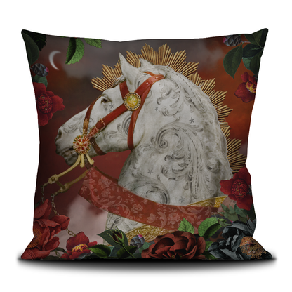 COUSSIN 50x50cm - LADY GODIVA - VOGLIOBENE